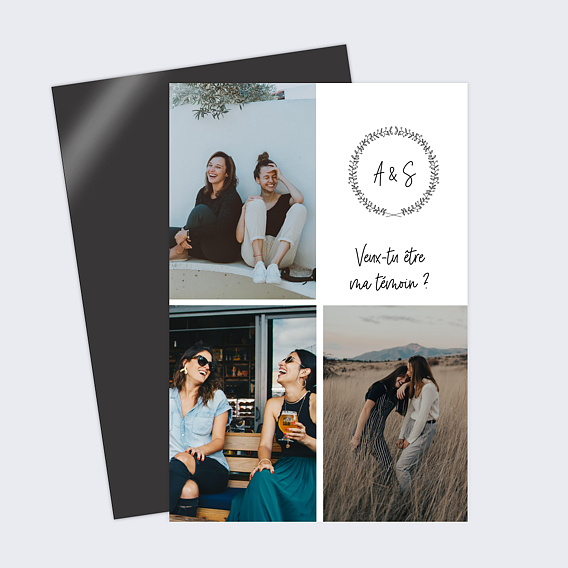 Demande de témoin Couronne Fleurie