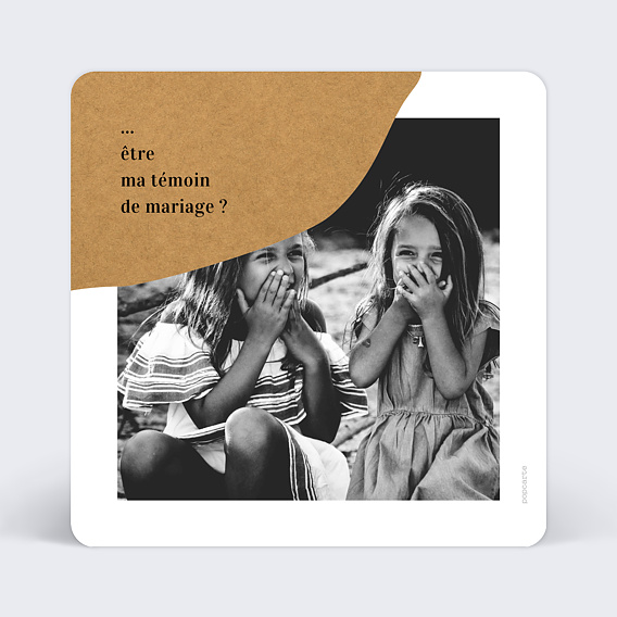 Demande de témoin Sahara (Femme) Verso