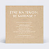Demande de Témoin Ombrage (Femme)