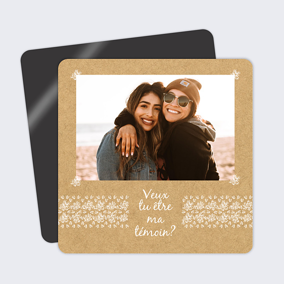 Demande de témoin Jolie Dentelle