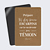 Demande de Témoin Bohème Femme