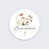 Stickers Décès Bouquet de Fleurs