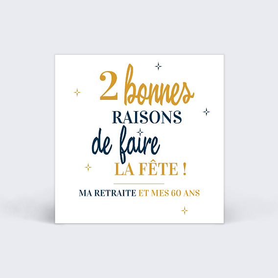 Etiquette anniversaire 2 en 1