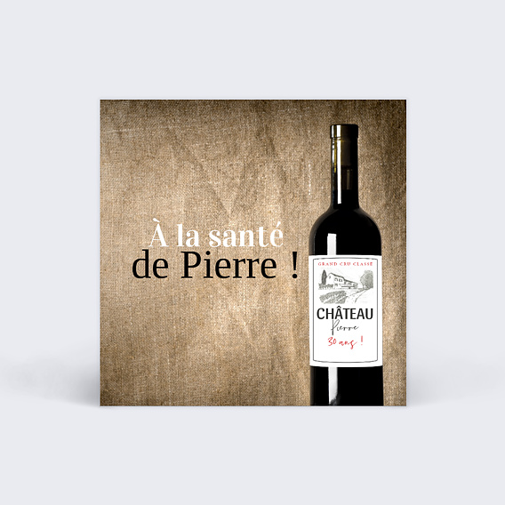 Etiquette Anniversaire Anniversaire Millesime Popcarte