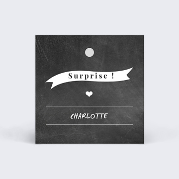 Etiquette Anniversaire Ardoise Avant Aprs