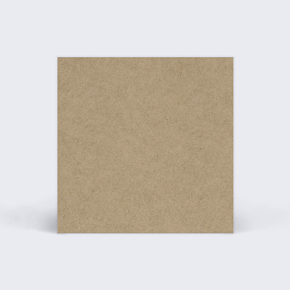 Etiquette baptême Nature Kraft Verso