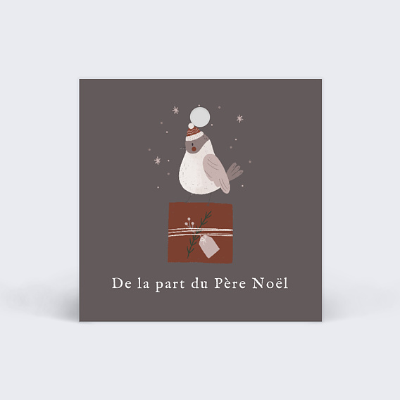 Etiquette de Noël Petit Cadeau - Popcarte