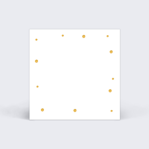 Etiquette de Noël Gold Christmas Verso