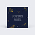 Étiquette de Noël Champêtre