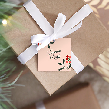 Etiquette de Nol Fleurs