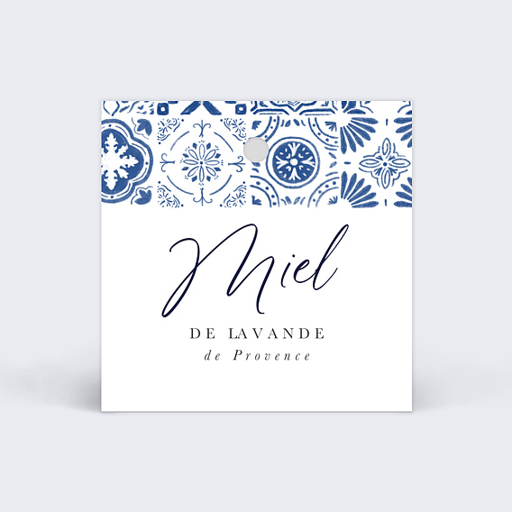 Etiquette mariage Azulejos