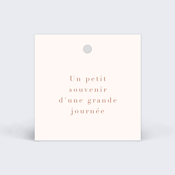 Etiquette Mariage Botanica