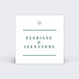 Etiquette mariage Badinage Verso