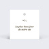 Etiquette mariage Bois Verso