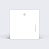 Etiquette mariage Couronne Eucalyptus Minimaliste Verso