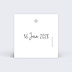 Etiquette mariage Couronne Fleurie Verso