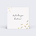 Etiquette mariage Paillettes Chic Verso