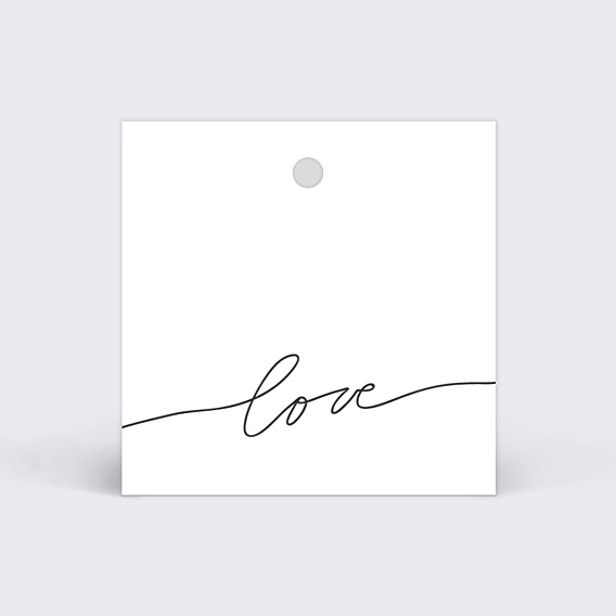 Etiquette Mariage Lettres Chic