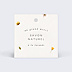 Etiquette Mariage Fleurs Pressées