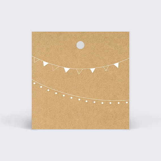 Etiquette Mariage Bucolique