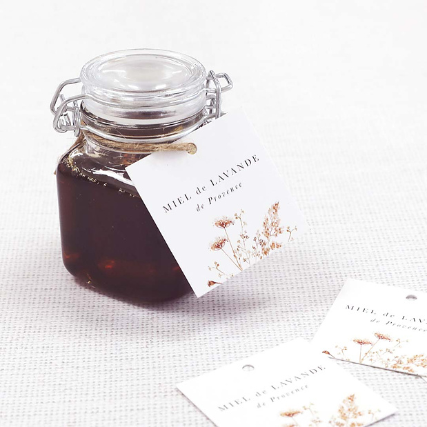 Etiquette Mariage Jardin Sauvage