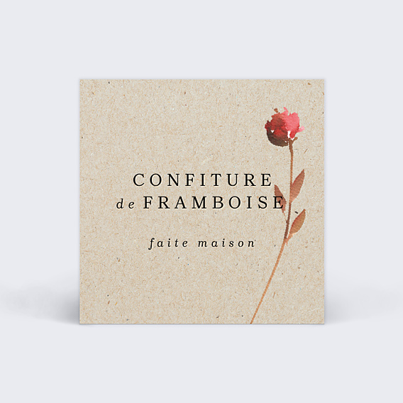 Étiquette mariage Bouquet Parfumé