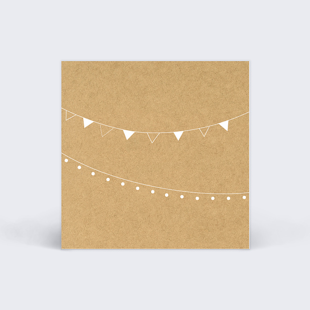 Etiquette mariage Bucolique Verso