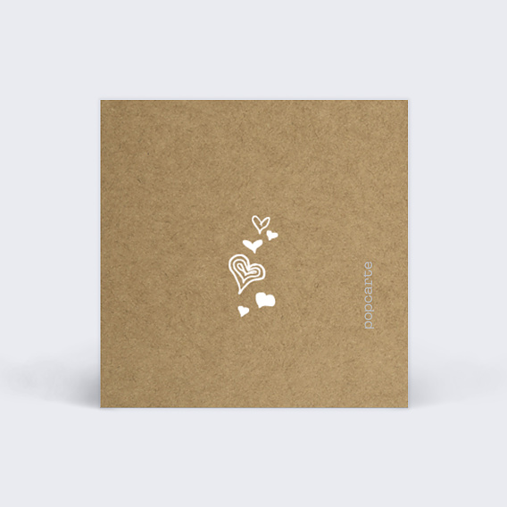 Étiquette mariage Corde à Linge Verso