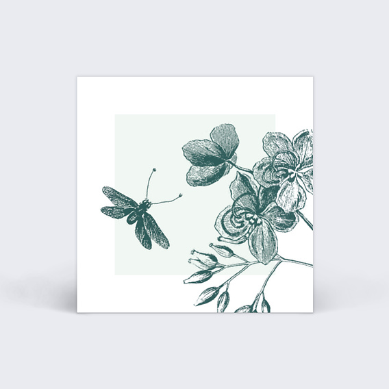 Étiquette mariage Badinage Recto