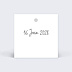 Etiquette Mariage Couronne Fleurie