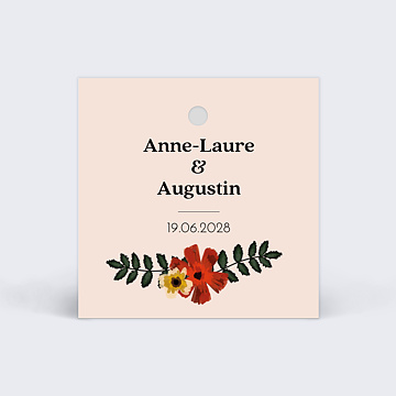 Etiquette Mariage Anmone