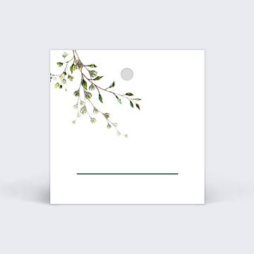 Etiquette Mariage Herbarium
