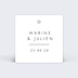 Etiquette Mariage Affection