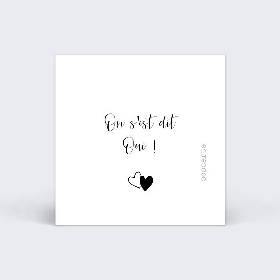 Étiquette mariage Tempo Verso