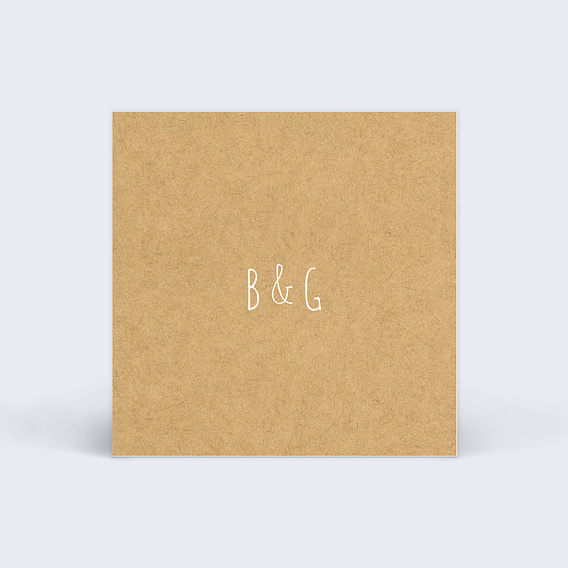 Étiquette mariage Fleurs des Champs Verso