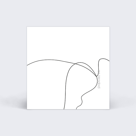 Étiquette mariage Affection Verso