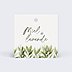 Etiquette Mariage Lauriers Suspendus