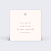 Etiquette Mariage Botanica