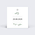 Etiquette Mariage Couronne de Laurier