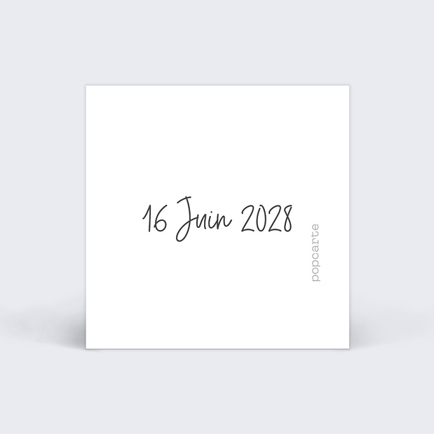 Etiquette Mariage Couronne Fleurie Verso