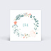 Etiquette Mariage Couronne de Fleurs