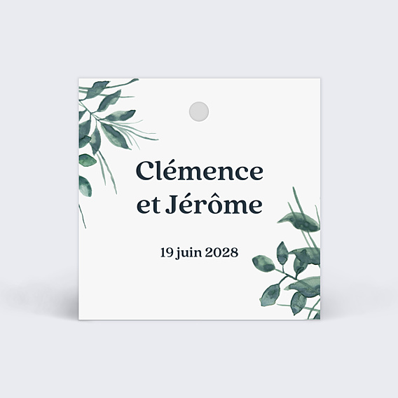 Etiquette Mariage Luxe