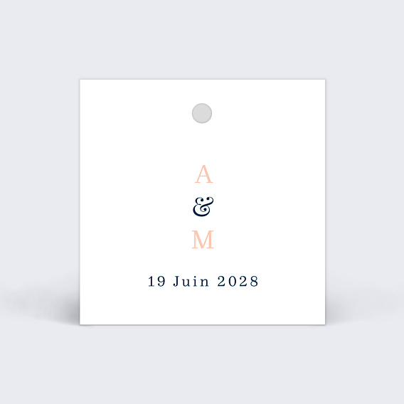Etiquette Mariage Caractère