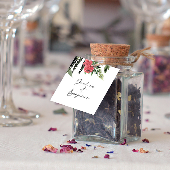 Etiquette mariage Wild Flowers