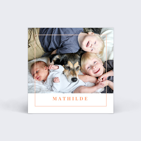 Étiquette Naissance Joli Filet