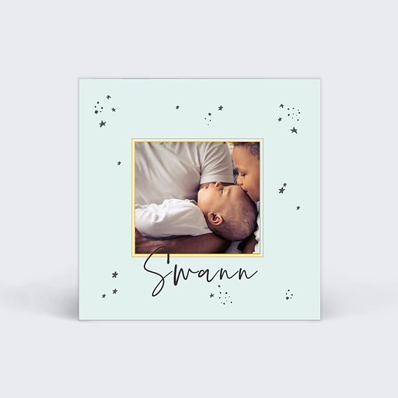 Étiquette Naissance Jolies Étoiles