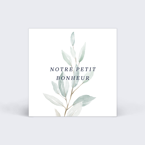 Etiquette Naissance Lettrine