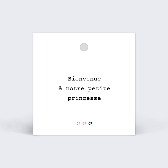 Etiquette Naissance Certificat Design