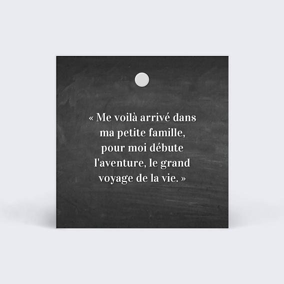 Etiquette Naissance Frère et Soeur