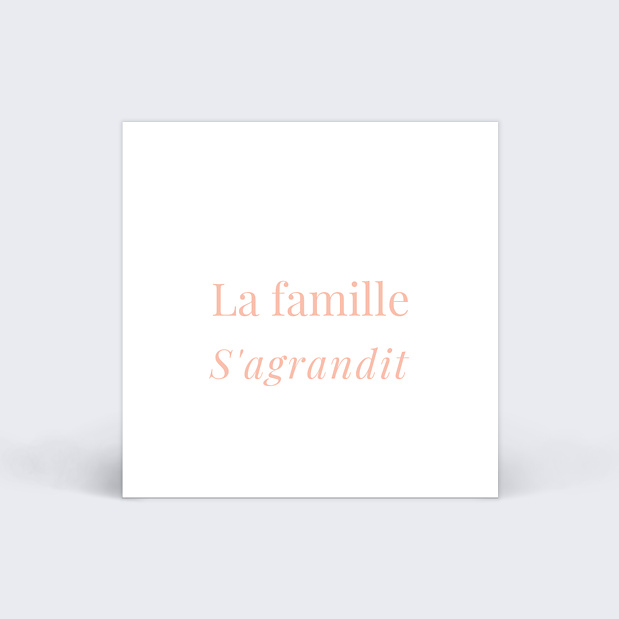Etiquette Naissance Joli Multi Verso